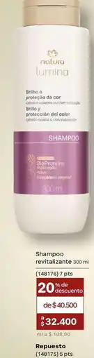 Natura Natura - shampoo revitalizante 200 ml oferta