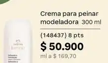 Natura Crema para peinar modeladora oferta