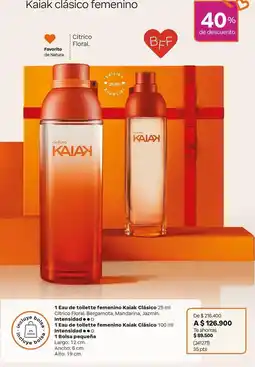 Natura Natura - kaikak clássico feminino eau de toilette oferta