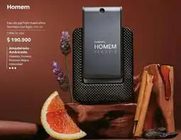 Natura Natura - homem cor agio eau de parfum masculino oferta