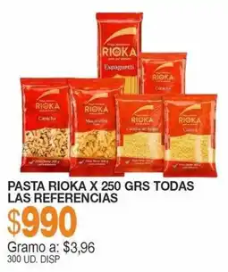 Mercar Pasta Rioka oferta