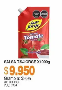 Mercar San Jorge Salsa de Tomate oferta