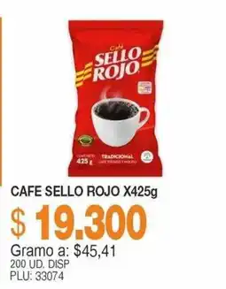 Mercar Cafe Sello Rojo oferta