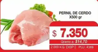 Mercar Pernil de cerdo oferta