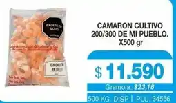 Mercar Camaron Cultivo 200/300 De Mi Pueblo oferta