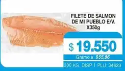 Mercar Filete de salmon de mi pueblo e/v oferta
