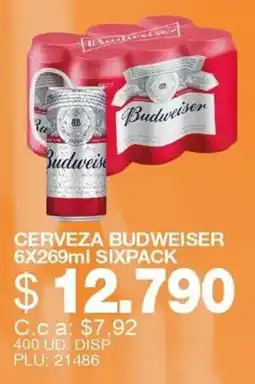 Mercar Cerveza Budweiser oferta