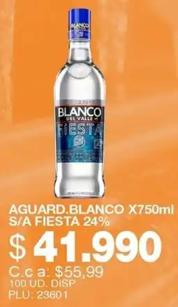 Mercar Blanco del Valle Fiesta oferta