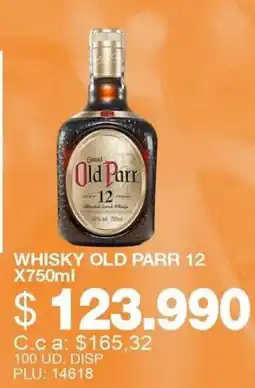 Mercar Whisky Old Parr 12 oferta