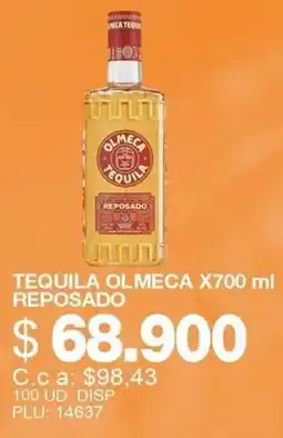 Mercar Tequila Olmeca oferta