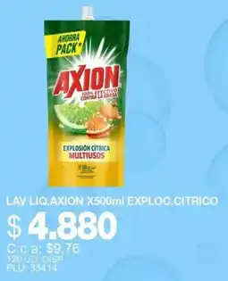 Mercar Axion lav liquido explosion citrica multiusos oferta