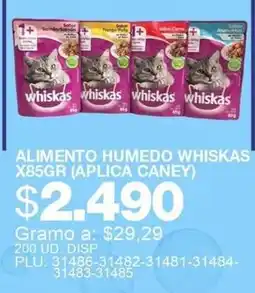 Mercar Alimento Humedo Whiskas oferta