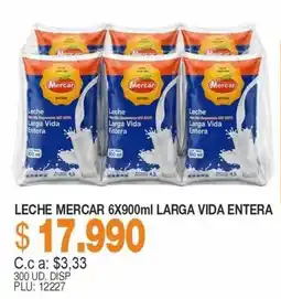 Mercar Leche mercar larga vida entera oferta