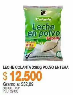 Mercar Colanta leche en polvo entera oferta