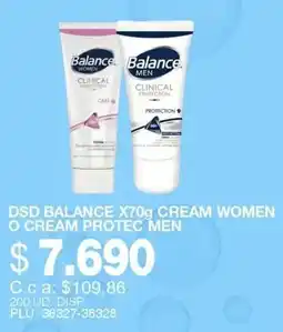 Mercar Balance cream women o cream protec men oferta