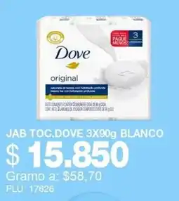 Mercar Dove jabón de tocador oferta