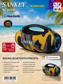 Falabella PARLANTE PORTATIL PA-3DCF57 oferta