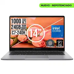Falabella Portatil Expertbook Intel Core 7-240H Ssd 1TB Ram 24Gb 14 fhd oferta