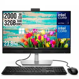 Falabella Todo en Uno Dell Pro 24 Intel Core Ultra 7 265 SSD 2TB RAM 32GB W11 Pro 24” FHD oferta