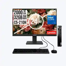 Falabella Computador Tiny Neo 50Q Intel Core 5-210H SSD 2TB RAM 32GB S24-FHD oferta