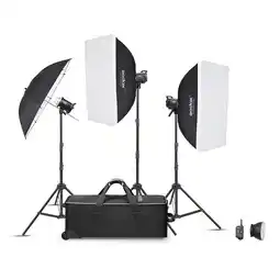Falabella Kit MS200V-D con 3 Flash oferta