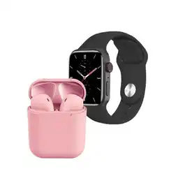 Falabella Combo Reloj Inteligente Smartwatch Con Audífonos Bluetooth oferta