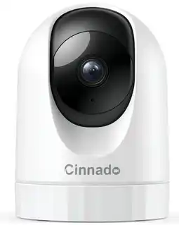 Falabella Cámara Seguridad Cinnado 2k Robótica 360 Wifi App Audio 2 Vias Alexa Color Blanco oferta