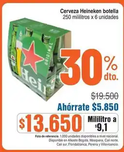 Alkosto Heineken - cerveza botella oferta