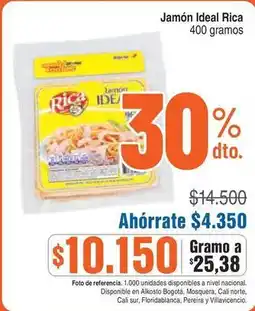 Alkosto Rica - jamón oferta
