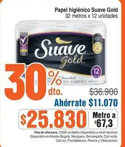 Alkosto Suave gold - papel higi uevo oferta