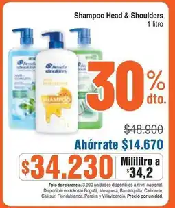 Alkosto Head & shoulders - shampoo oferta