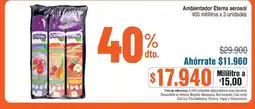 Alkosto Eterna - ambientador aerosol oferta