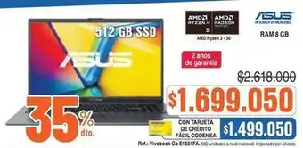 Asus - vivobook go e1504fa