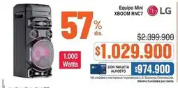 Alkosto Lg - equipo mini xboom rnc7 oferta