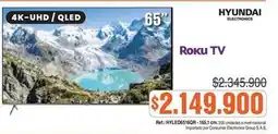 Alkosto Hyundai - 4k-uhd / qled tv 65 oferta