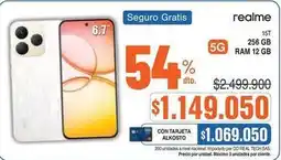 Alkosto Real - realme 15t 256 gb ram 12 gb oferta