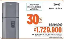 Alkosto Haceb - nevera 294 litros oferta