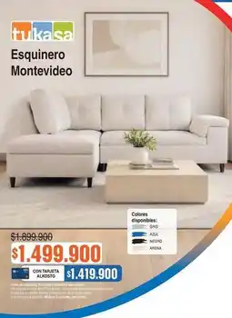Alkosto Tukasa - esquinero montevideo oferta