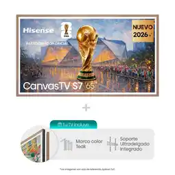 Falabella Televisor | 65 Pulgadas | Hi-QLED CanvasTV | 65S7SG oferta