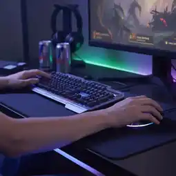 Falabella COMBO TECLADO GAMER KT880 METALICO oferta