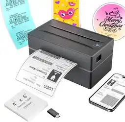 Falabella Impresora Térmica Bluetooth Usb Etiquetas 10x15cm oferta