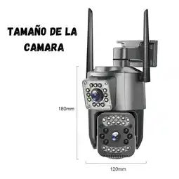 Falabella CAMARA DOBLE LENTE EXTERIOR MINI APP V380 oferta