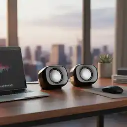 Falabella Parlantes Estéreo USB 6W Audio Claro Para PC Laptop oferta