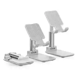 Falabella Base Soporte Ajustable Para Celular Y Tablet Ergonómico Y Plegable Blanco oferta