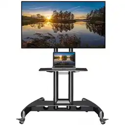 Falabella Soporte TV Movil De Piso NB North Bayou 32 A 65 Pulgadas oferta