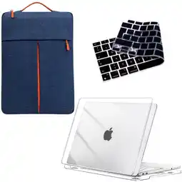Falabella Carcasa + Teclado + Funda Premium Azul Oscuro Para Macbook Neo A3404 2026 oferta
