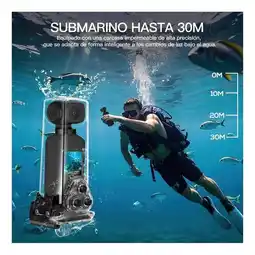 Falabella Cámara de Acción 4K Pocket Sumergible con Estabilizador, Pantalla HD y Gran Angular oferta
