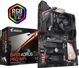 Falabella COMBO BOARD GIGABYTE B450 AORUS PRO WIFI , RYZEN 5 PRO 3,6 GHZ 16GB DE RAM BLUETOOTH oferta