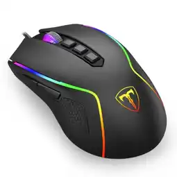 Falabella Mouse Gamer Darkangel Lite, Iluminacion Rgb, 8 Botones Programables, 10000 Dpi oferta