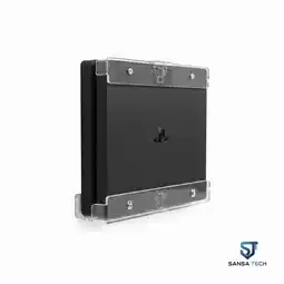 Falabella Soporte de Pared HangerTech para PS4 (Fat/Slim/Pro) + 2 Bases Control + LED oferta